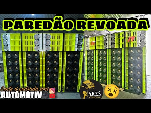 PAREDÃO REVOADA ALTO FALANTE ARES 650/SENTE A PERADA SOM AUTOMOTIVO