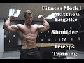 How to Train Shoulders And Triceps With Fitness Model Matt Engelke