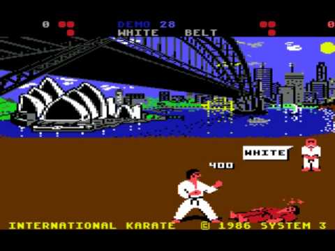 International Karate IK+ Remix -- Commodore 64