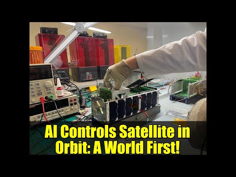 AI Controls Satellite in Orbit: A World First! | Space Technology