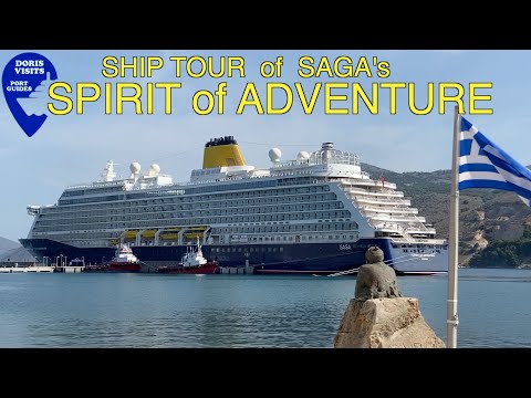 SAGA Spirit Of Adventure ship tour.