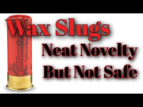 Wax Slugs (Neat Novelty But Not Safe)