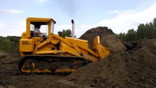 1960s Cat and Erie at Worcester Sand Gravel Truck Show 7-27-2014