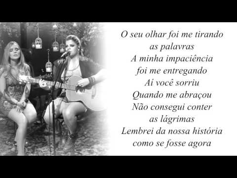 Paula Mattos   Eu Já Te Amava Letra Lyrics