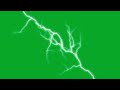 Lighting Thunder Storm Green Screen Effects Lighting Green Screen Animation