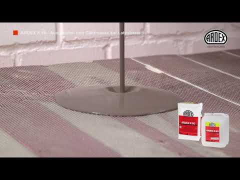 ARDEX K60 autolivellante e lisciante a base di lattice