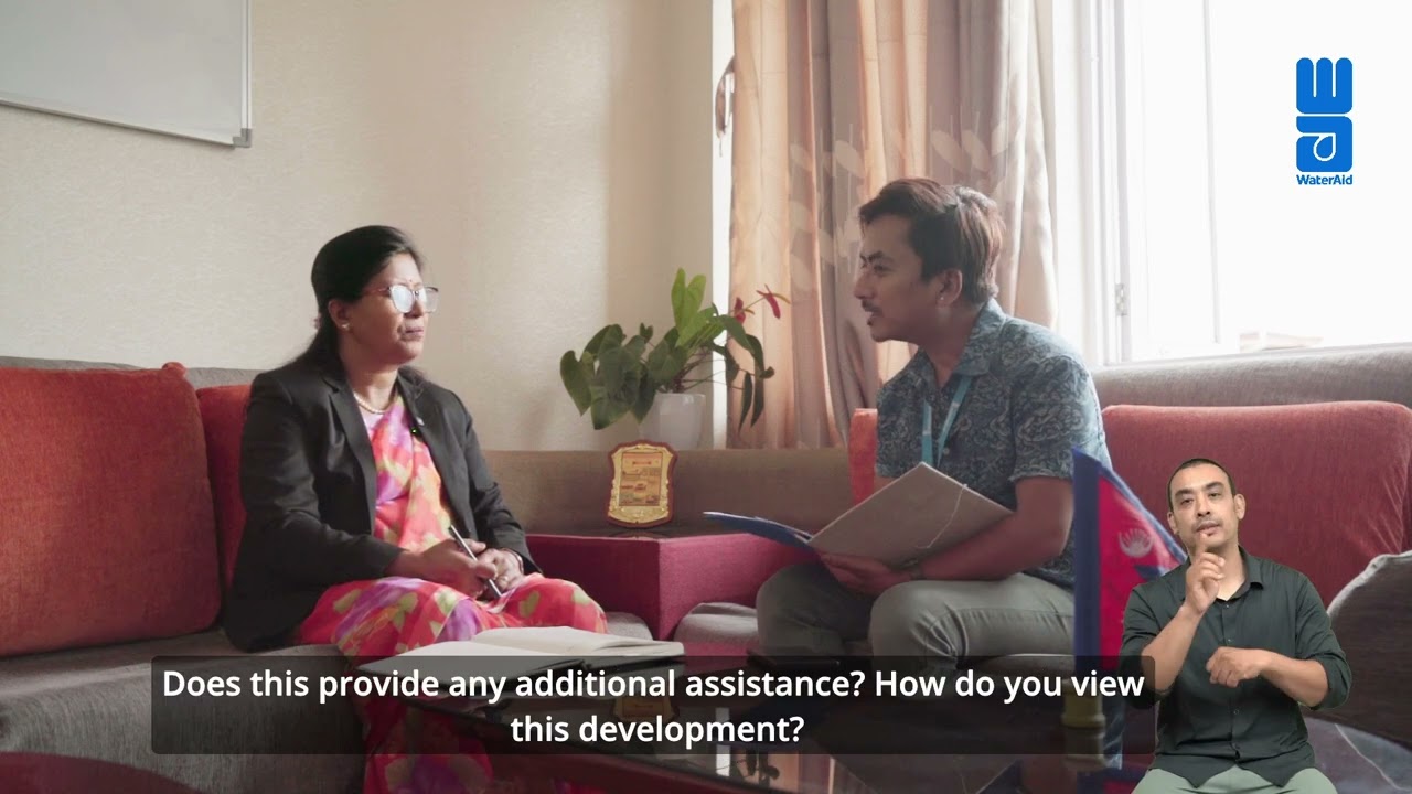"Local government should lead. We are ready to support," Meena Shrestha, Joint Secretary, MOWS