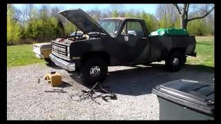 1986 Chevy 350 belts, hoses, water pump,thermostat, coolant reservoir