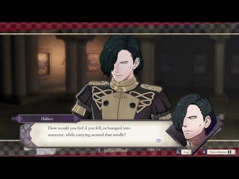 hubert being an aggressive mom friend for a full minute