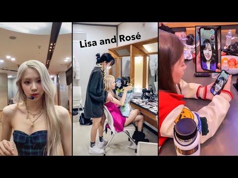 Destiny Rogers called Lisa to thank her, Rosé and Lisa Backstage On The Ground