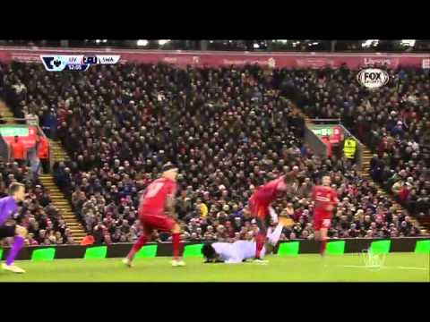 Gol Premier League Liverpool vs Swansea 4-1 - Giornata 19
