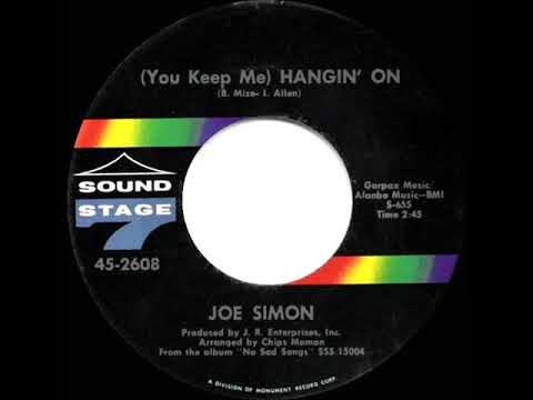 1968 HITS ARCHIVE: (You Keep Me) Hangin’ On - Joe Simon (mono)