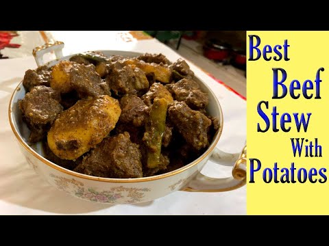 Easy & Spicy Beef Stew with Potatoes Recipe Sri Lankan | Healthy Beef Stew Dish Jaffna