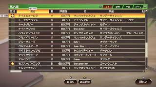 ウイニングポスト体験版やるぞ～