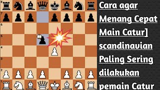 Download lagu Cara agar Menang Cepat Main Catur] {scandinavian}-paling sering dilakukan pemain catur #catur mp3