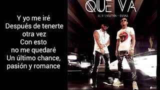 Que Va-alex Sensation, Ozuna letraletrasmusicales