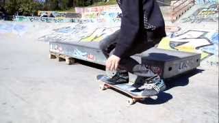 preview picture of video 'Antonio Blazicevic making funny lines in Rijeka skatepark'