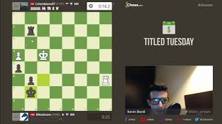 Titled Tuesday on joue que des gambits