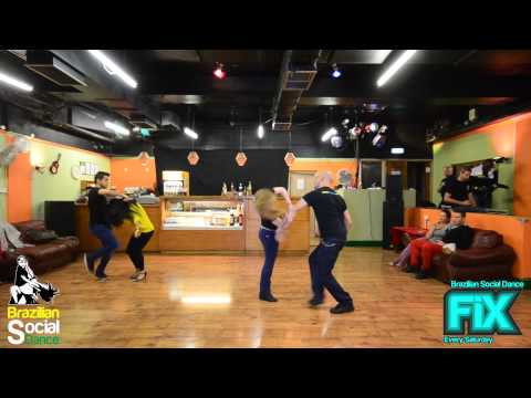 Brazilian Dance    Zouk after Class at FIX   Kleber & Anna and Arthur & Kris
