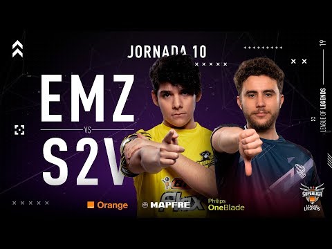 EMONKEYZ CLUB VS S2V ESPORTS | Superliga Orange League of Legends | Jornada 10 | 2019
