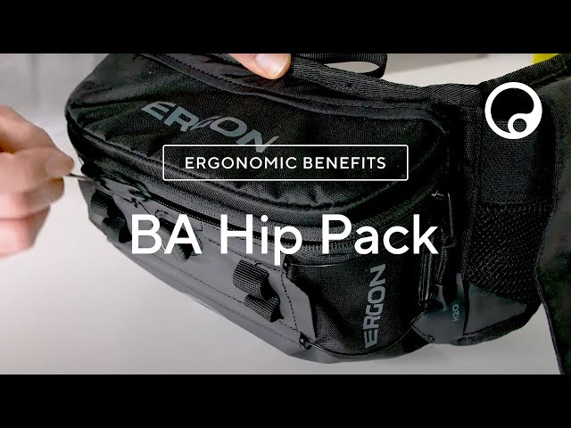 Видео о Сумка Ergon BA Hip Bag (Black)