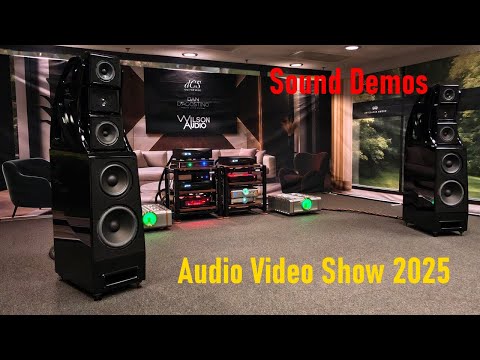 Audio Video Show 2025 - Audiophile Heaven: Sound demos taken with Rode Stereo Videomic Pro!