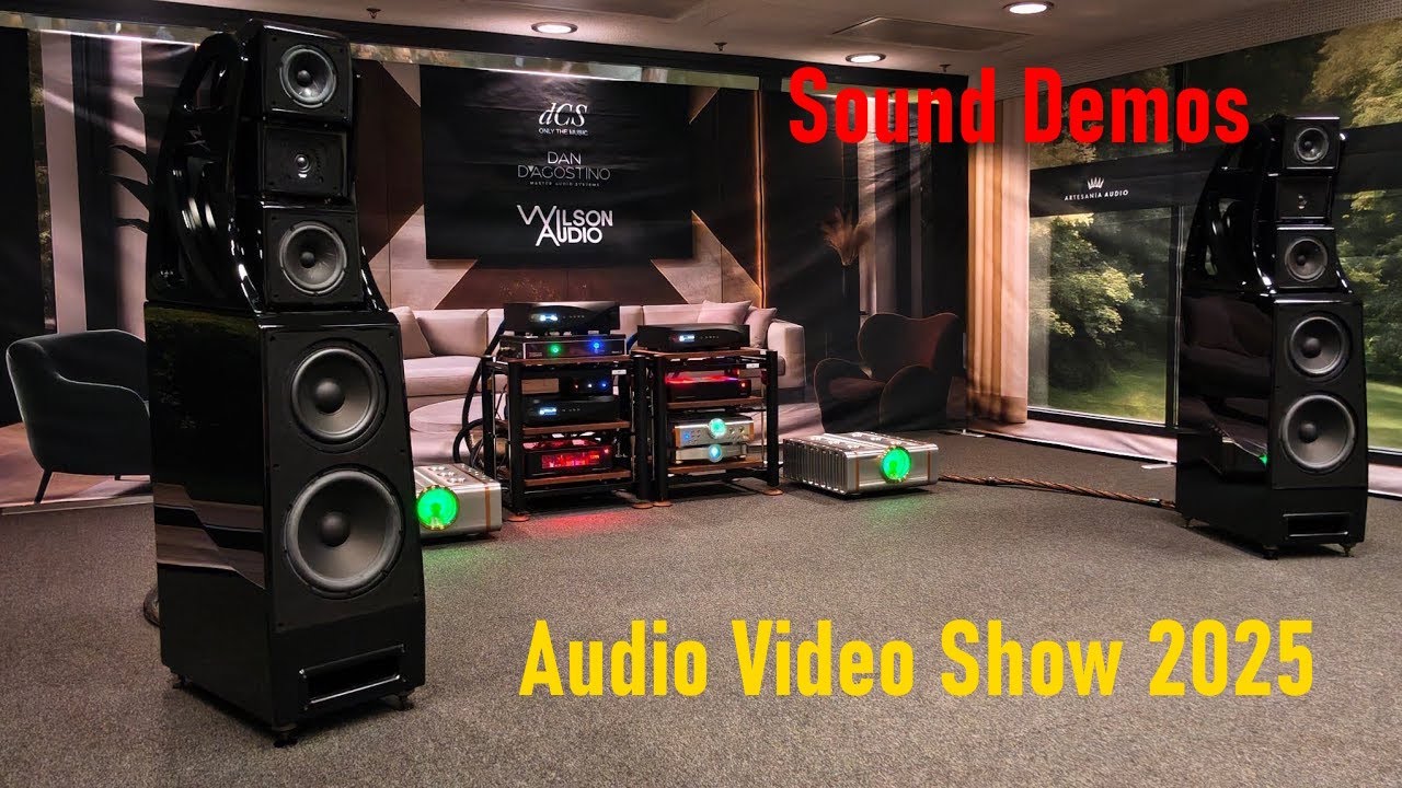 Audio Video Show 2025 - Audiophile Heaven: Sound demos taken with Rode Stereo Videomic Pro!