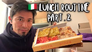 【ランチルーティン②】イタリアビジネスマンも通う!手っ取り早く安くて美味しいランチ in Rome !ヘビロテ中