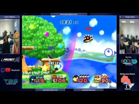 Cheif(Ness) + DatDuck (Bowser) vs. Tengu (Samus, Snake) + Amne (Falcon)-PM Doubles Winners Semis