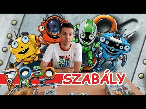 Robo Race szabály / Nem-vagy-ok-ro-bot - County Geeks