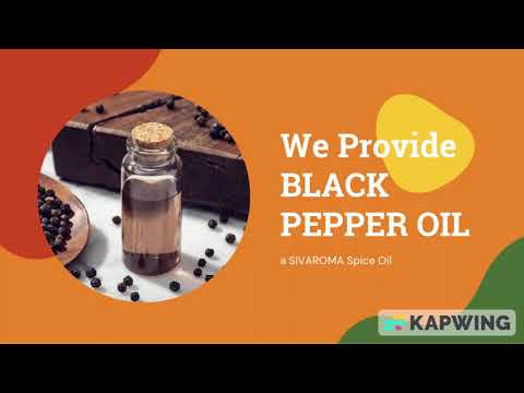 Black Pepper Oil