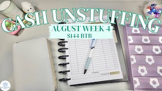 A Quick Unstuffing and Small Condensing - August Week 4 - $144 Back to Bank