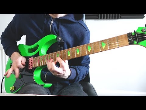 Ibanez JEM777-LG Steve Vai Signature with Edge Tremolo 1987 - 1988 - Loch Ness Green image 23