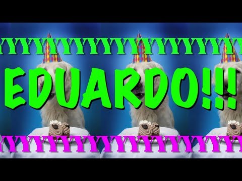 HAPPY BIRTHDAY EDUARDO! - EPIC Happy Birthday Song