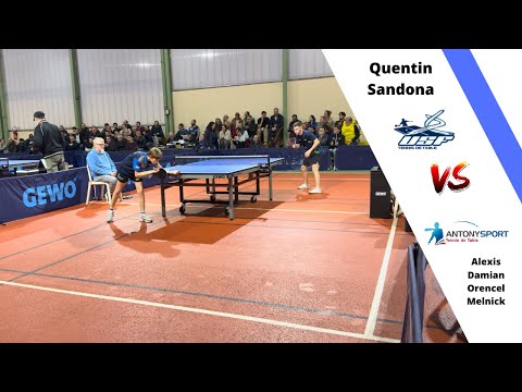 NATIONALE 2 | Quentin SANDONA vs Alexis Damian ORENCEL MELNICK | HIGHLIGHTS
