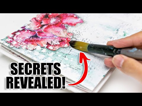 SIMPLE mixed media TIPS to help you GET STARTED!
