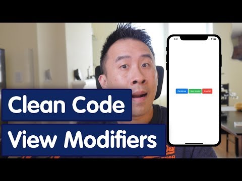 SwiftUI Clean Coding with Custom View Modifiers