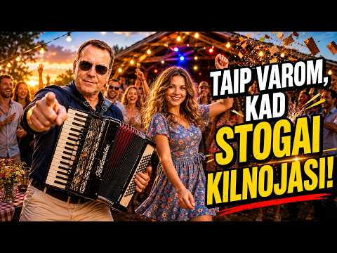 VAROM, KOL STOGAI KILNOSIS! | 6 Linksmos Dainos Savaitgaliui