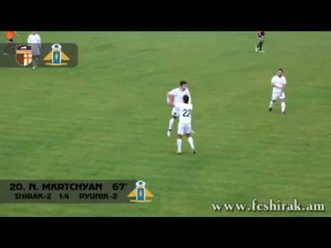 Shirak 2- Pyunik 2 Goal+ Pass  N.Mkrtchyan