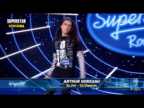 SUPERSTAR 2021 | Arthur Horeanu, are spectacolul în vene! ♫ Cover: Ed Sheeran - BLOW