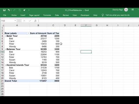 Add New Fields in a PivotTable using Calculated Fields
