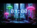 3 Minute Timer Relaxing Music Conservatory Fantastic Snow Timer