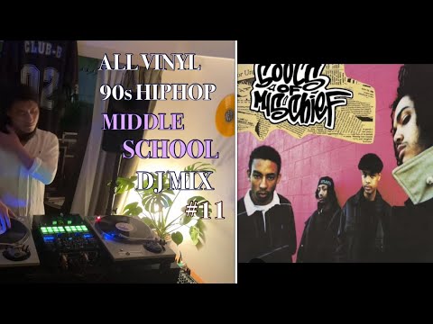 ALLVINYL DJMIX  ￼#11  90s HIPHOP  MIDDLESCHOOL  MIX  by DJ  ZU-RU￼