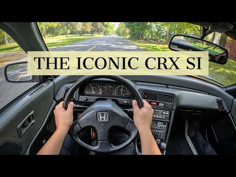 1988 Honda CRX Si • POV Drive Binaural Audio