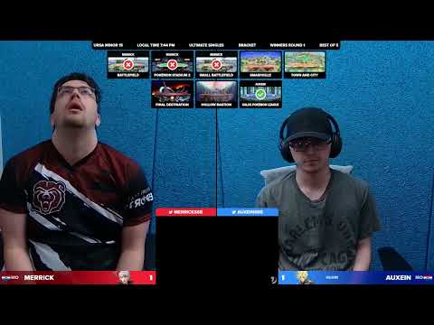 U.MINOR 15 - Merrick (Robin) Vs. Auxein (Cloud) - Winners R1 - SSBU