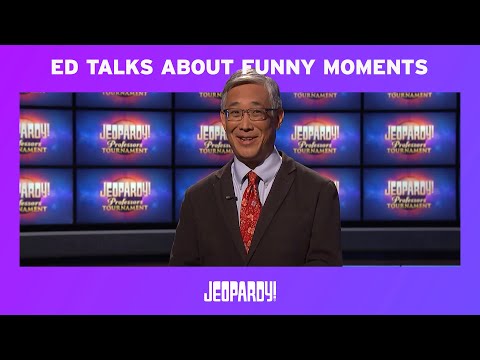 Ed Talks About Funny Moments at Work, Teaching History, and More | Professors Tournament | JEOPARDY!