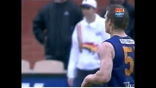2005 Preliminary Final Eagles 15.12 (102) Port 5.12 (42) 2nd half