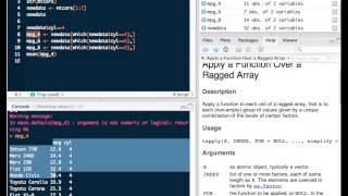 R 프로그램 20_tapply, 통계값 구하기