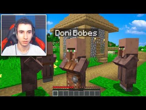Doni Bobes - I used a MORPH MOD to troll Streamers in Minecraft Hide & Seek...