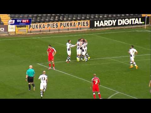 Notts County 1-2 Walsall - Sky Bet League 1 Season 2014/15